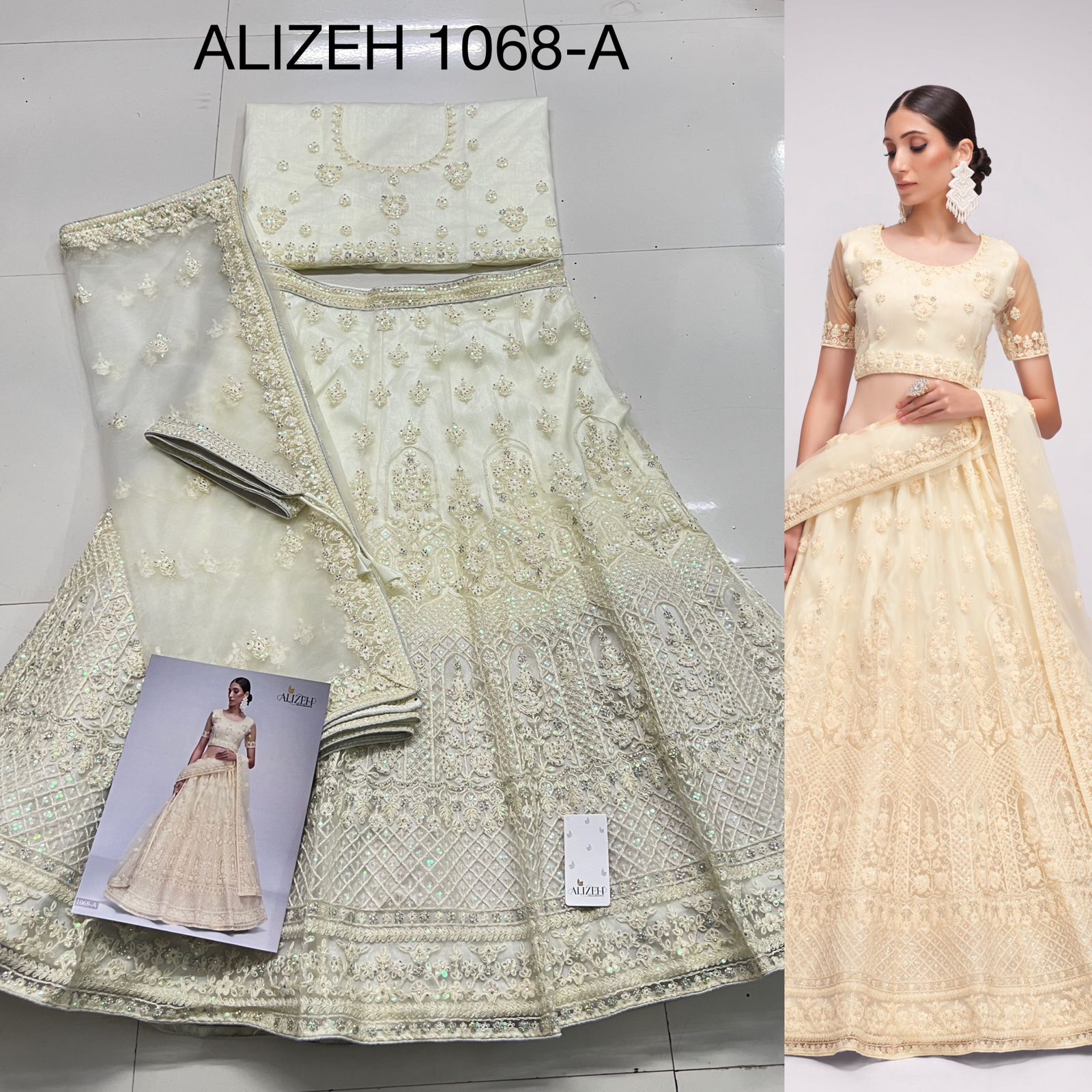 alizeh heritage vol 3 net gorgeous look lehenga catalog