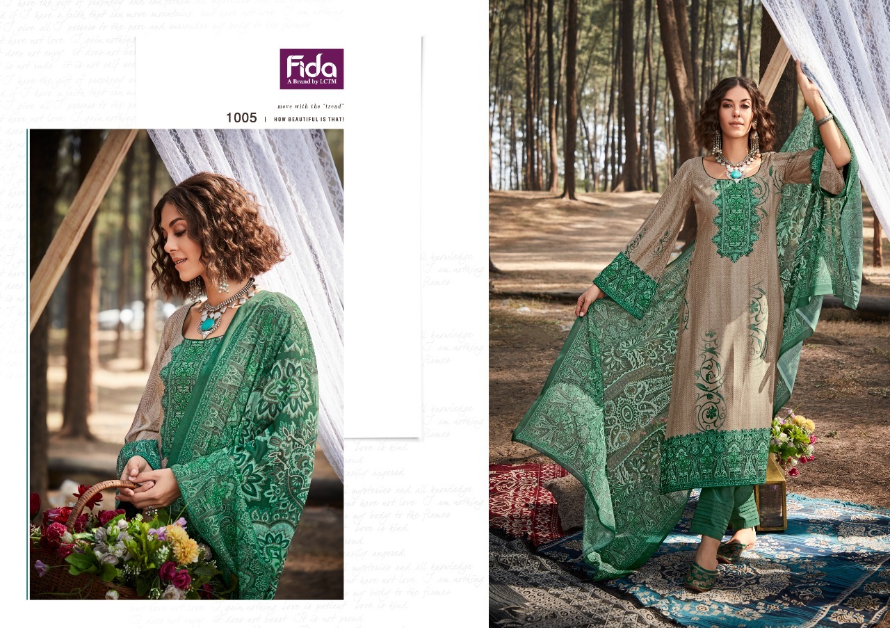 fida akriti cotton elegant salwar suit catalog