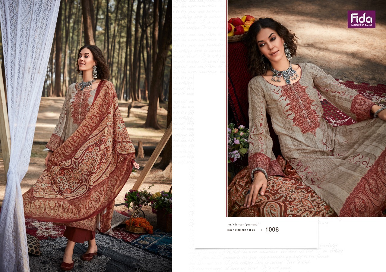 fida akriti cotton elegant salwar suit catalog
