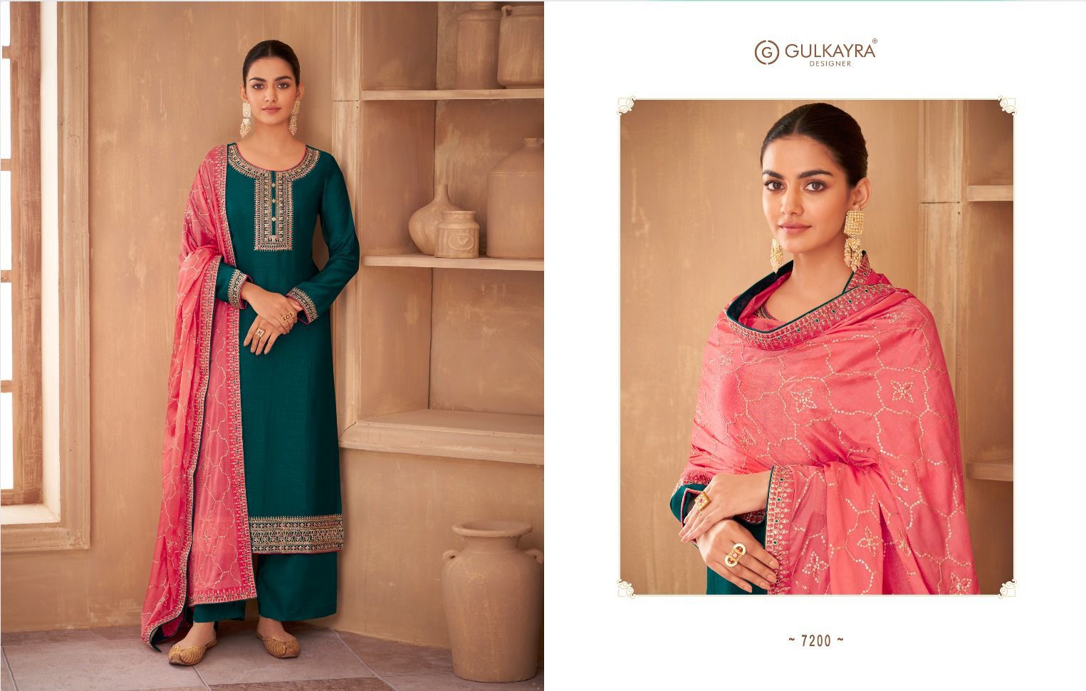 gulkayra designer nayan vichitra silk grace ful look salwar suit catalog