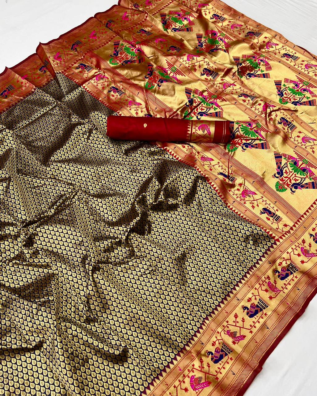 revanta creation ishani silk regal look saree catalog
