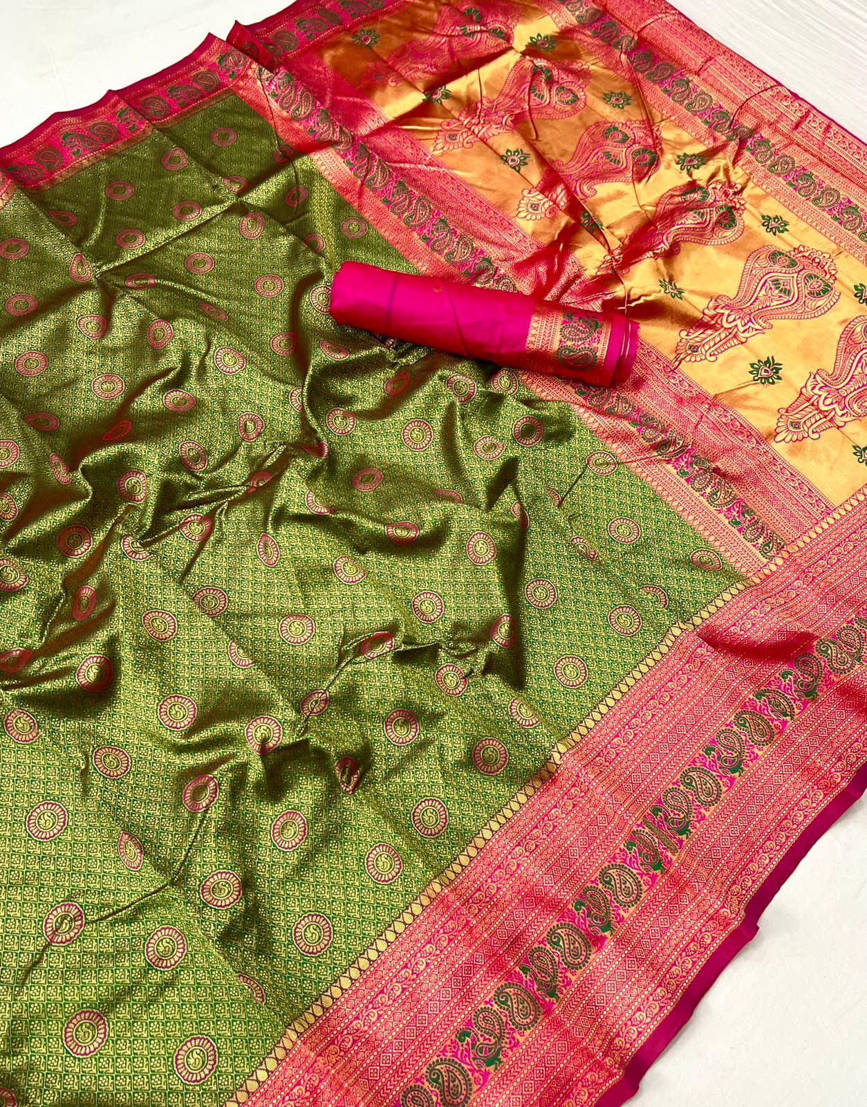 revanta creation sindhuri silk elegant saree catalog