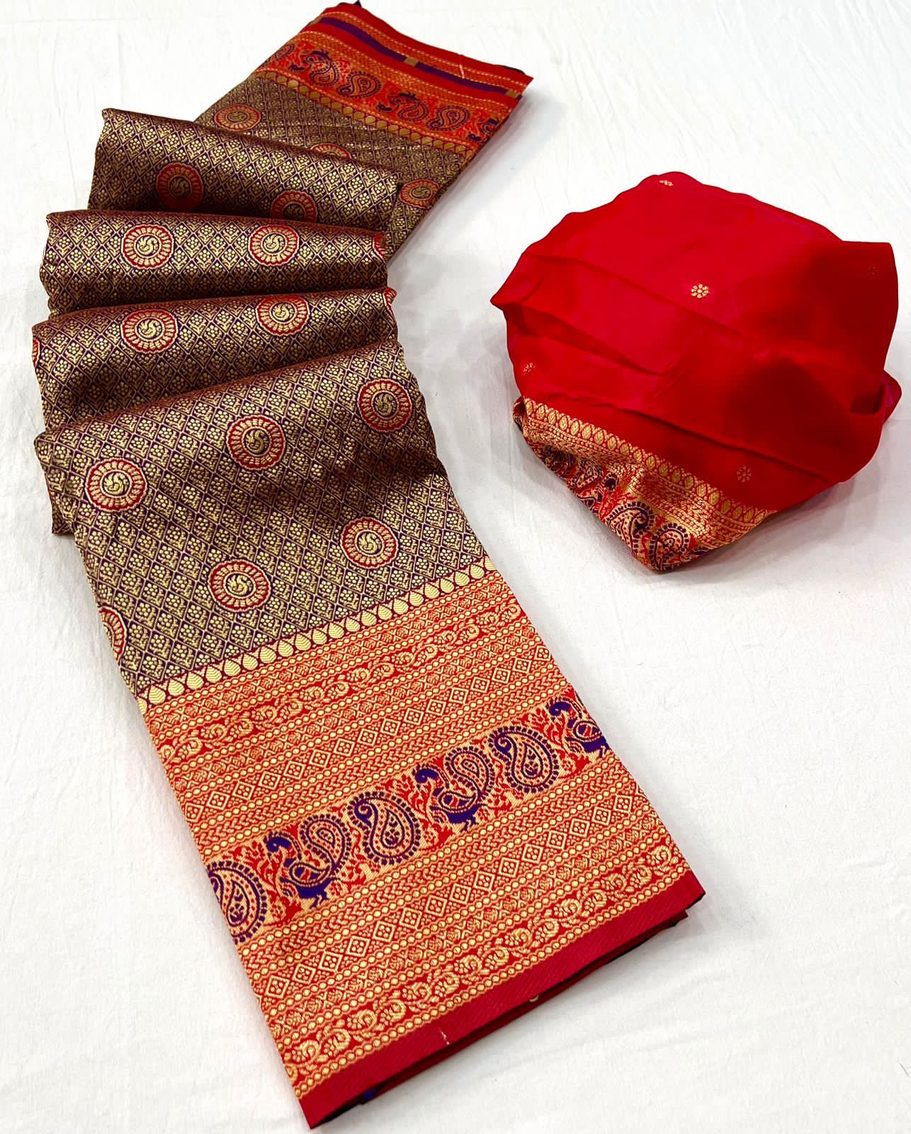revanta creation sindhuri silk elegant saree catalog