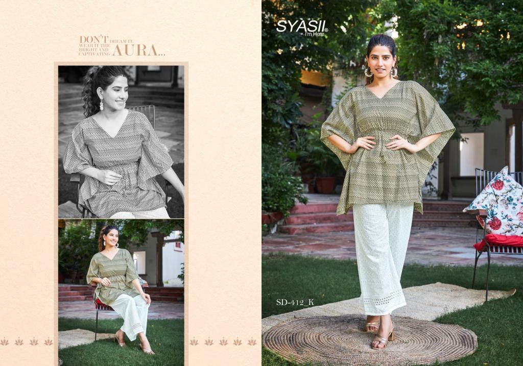 syasii topsy vol 2 cotton exclusive print kaftan catalog
