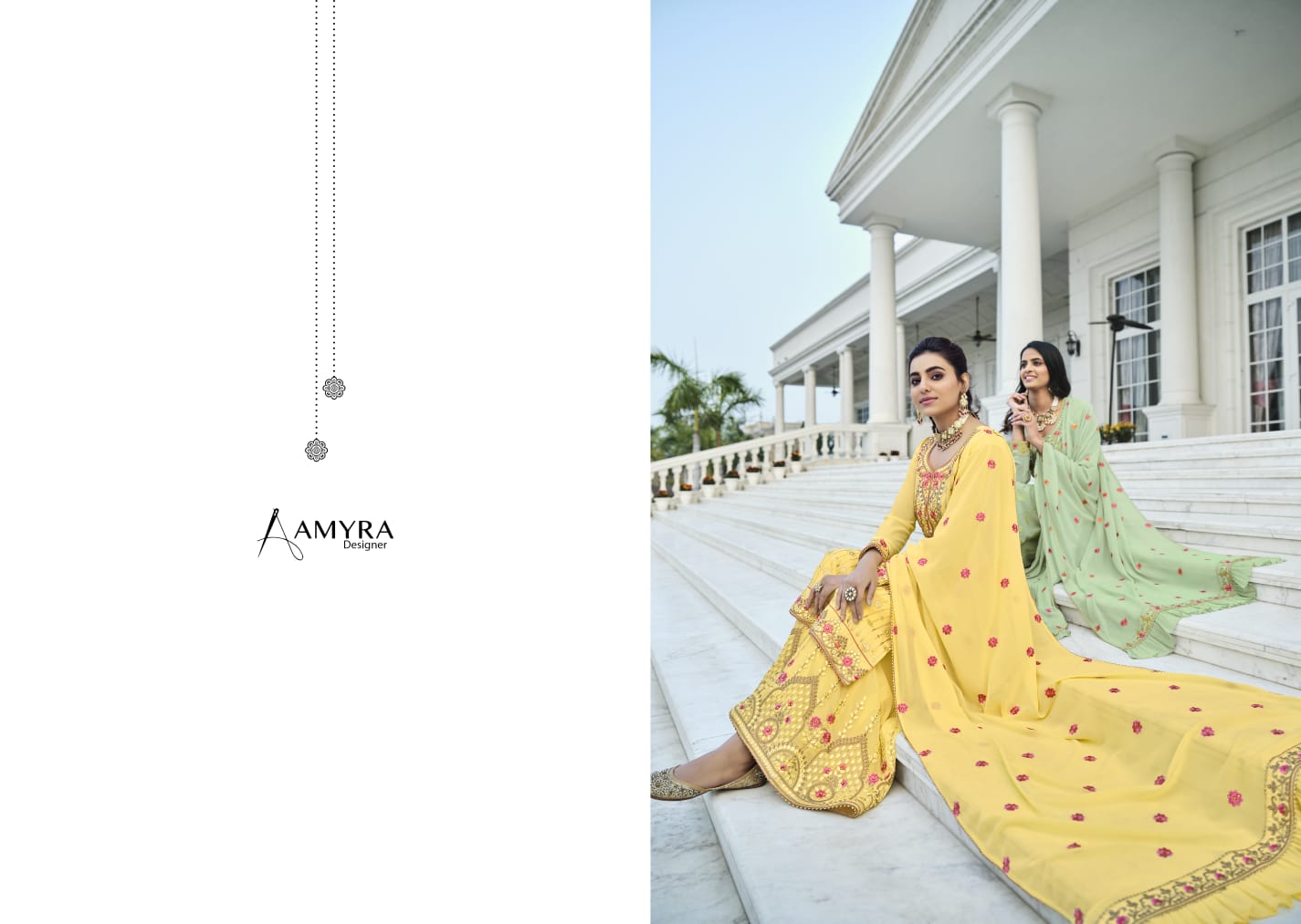 amyra designer sofiya vol 3 georgett innovative look salwar suit catalog