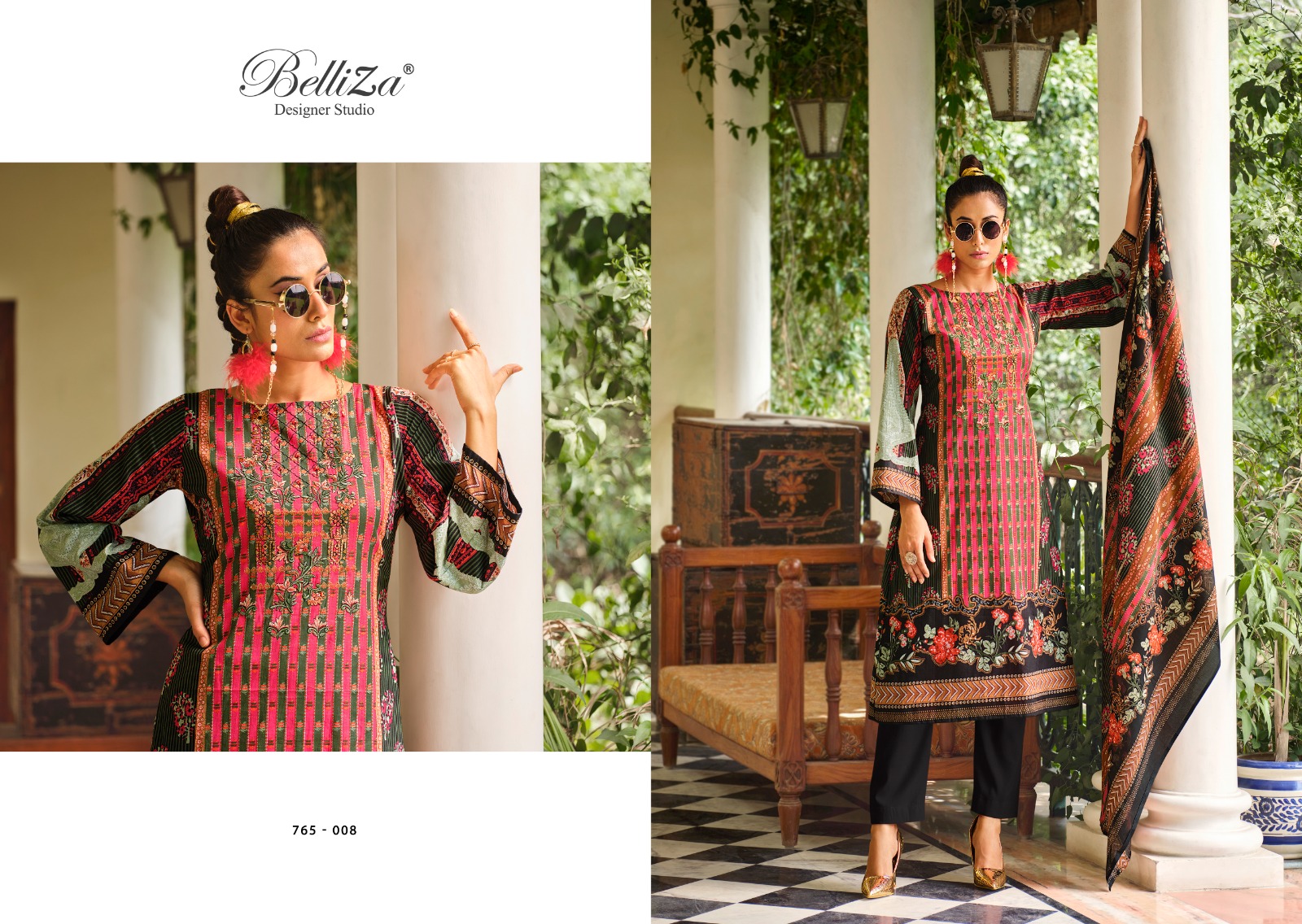 belliza designer studio naira vol 2 cotton exclusive  printed salwar suit catalog