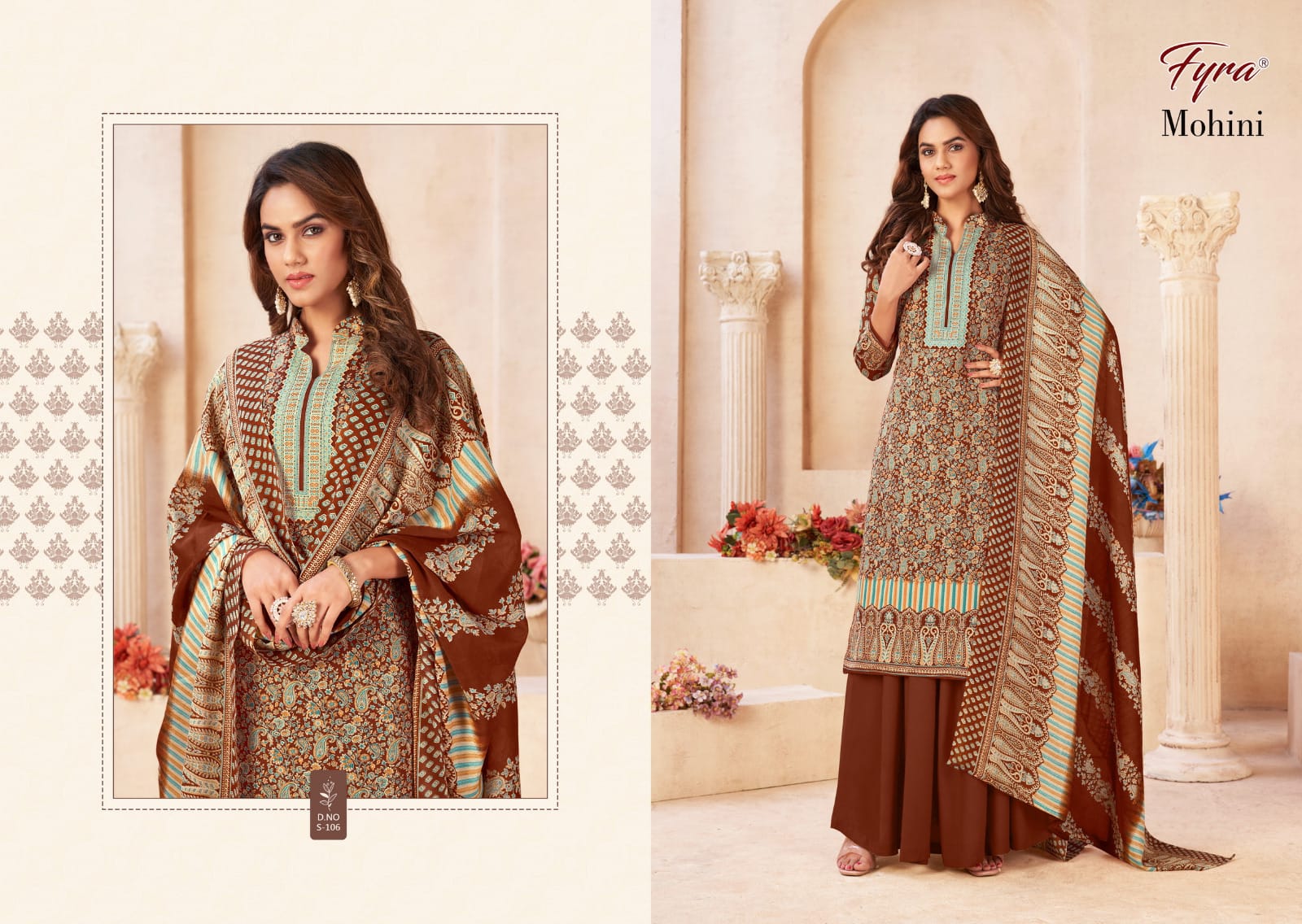fyra designing mohini soft cotton digital print elegant look salwar suit catalog