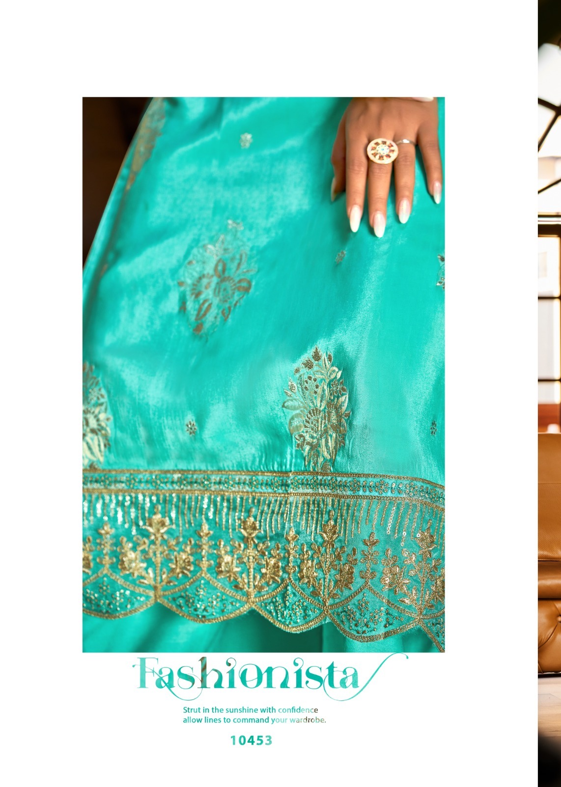 kalarang sophia crep dola jaqured elegant look salwar suit catalog