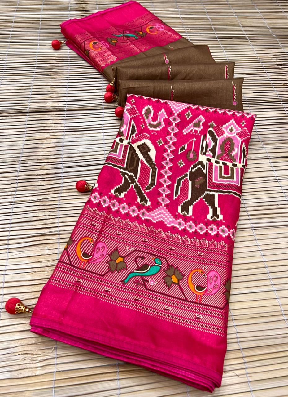 lt kashvi creation vedanta dola silk regal look saree catalog