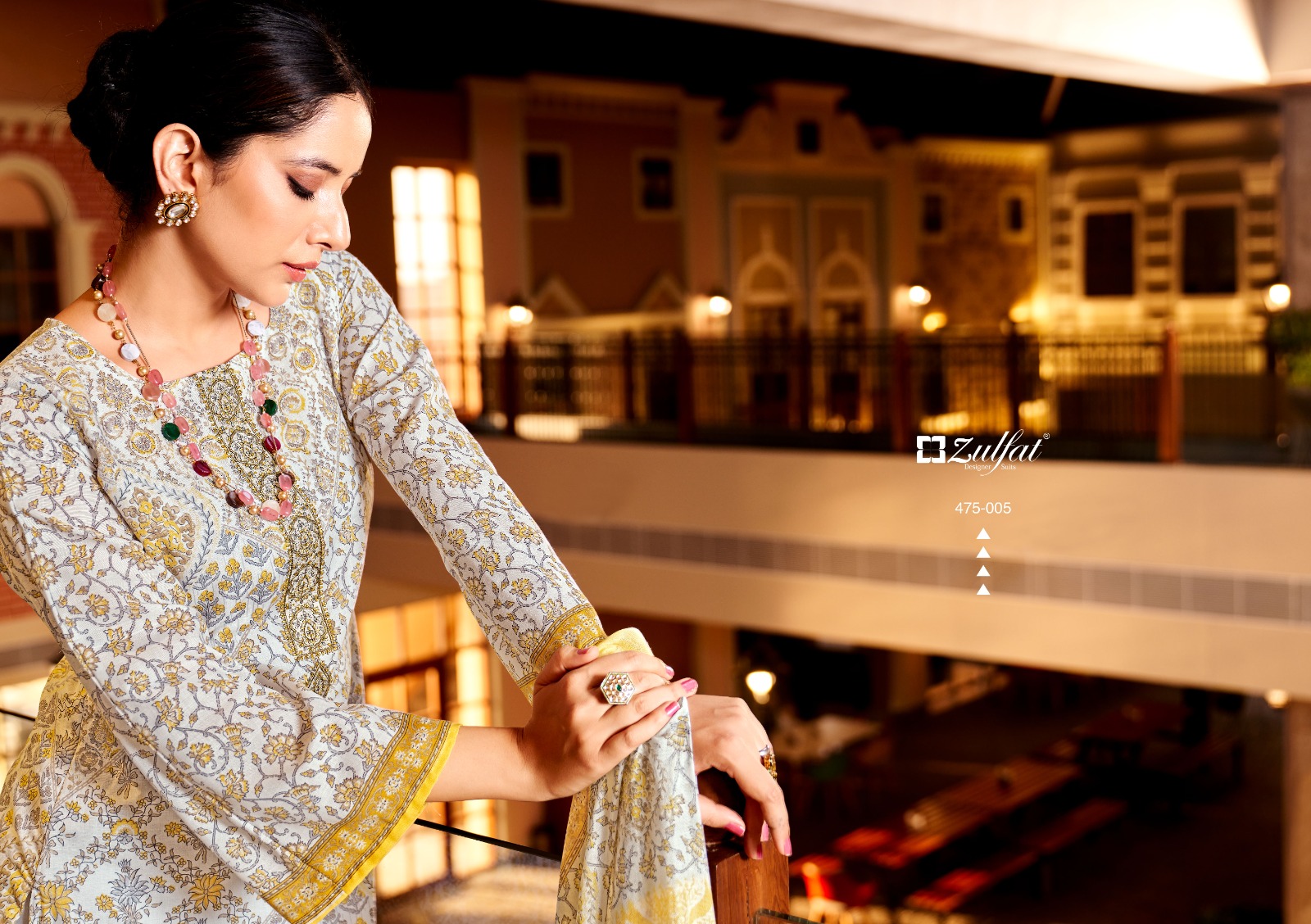 zulfat designer suit kavya cotton graceful look salwar suit catalog