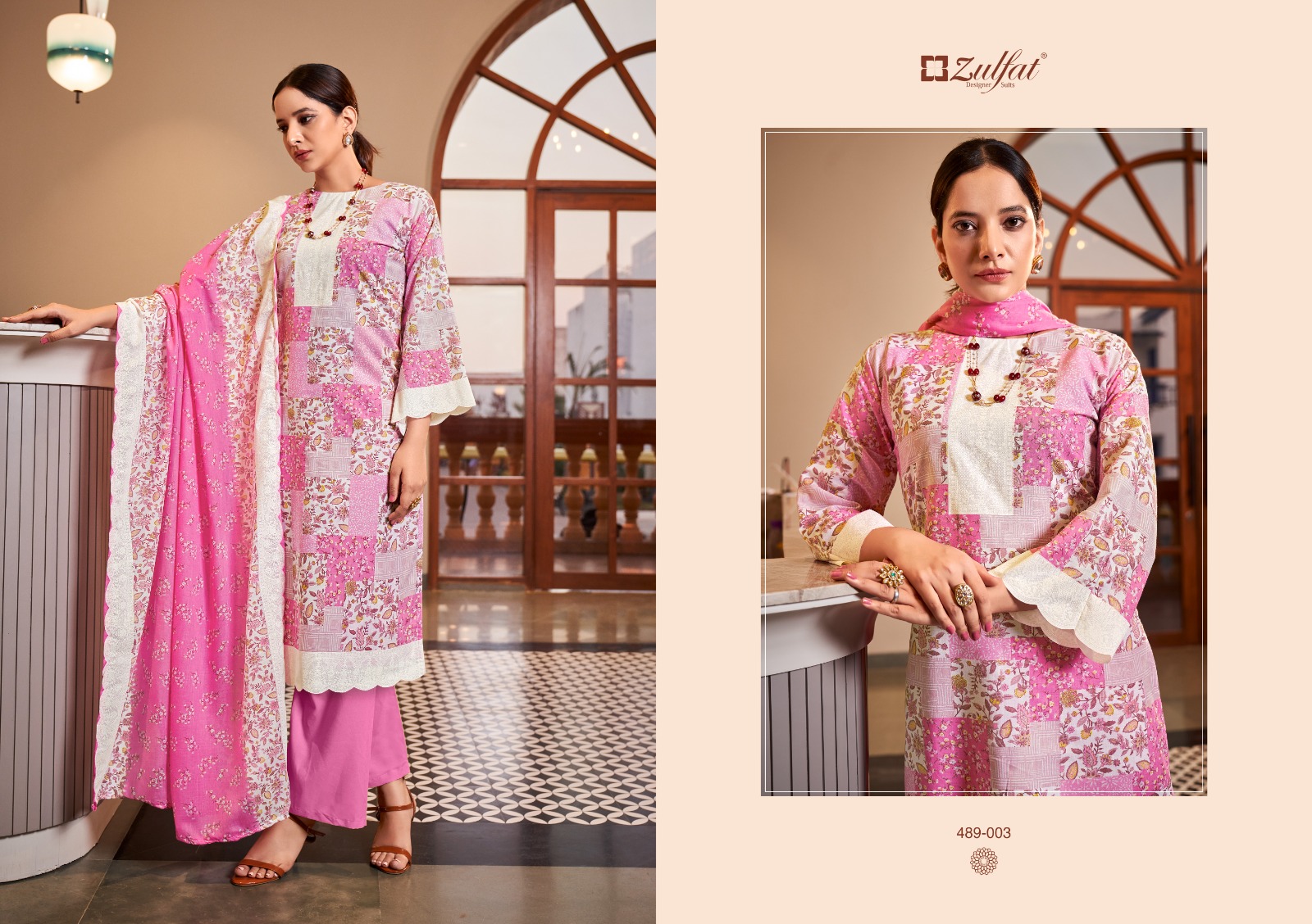 zulfat designer suits afsana 2 cotton catchy look salwar suit catalog