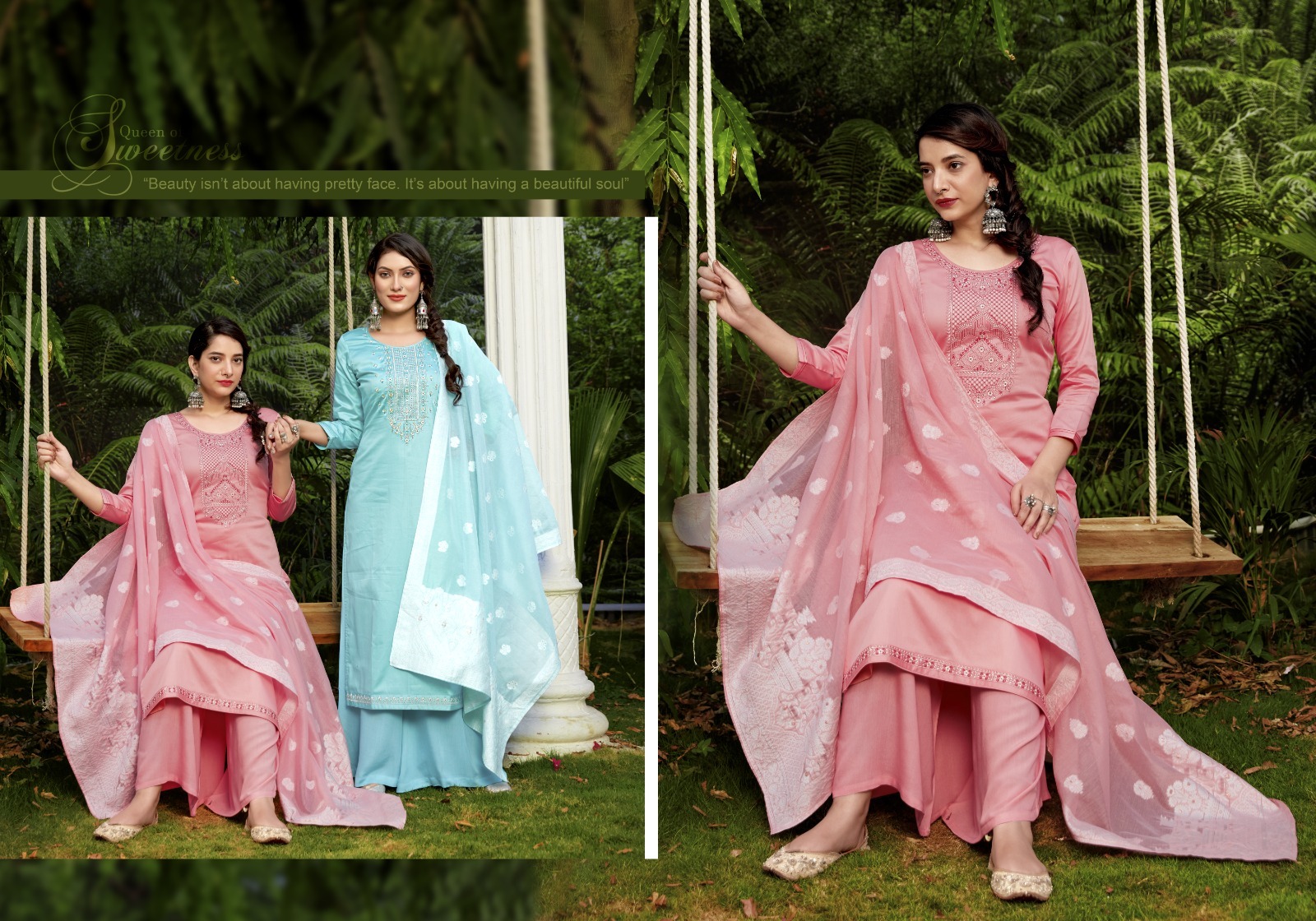 kalarang aas jam silk gorgeous look salwar suit catalog