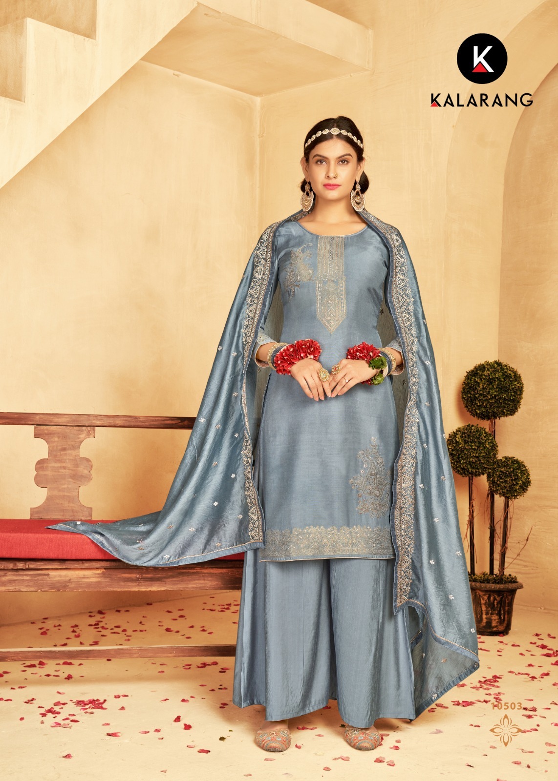 kalarang yashvi vol 2 muslin gorgeous look salwar suit catalog