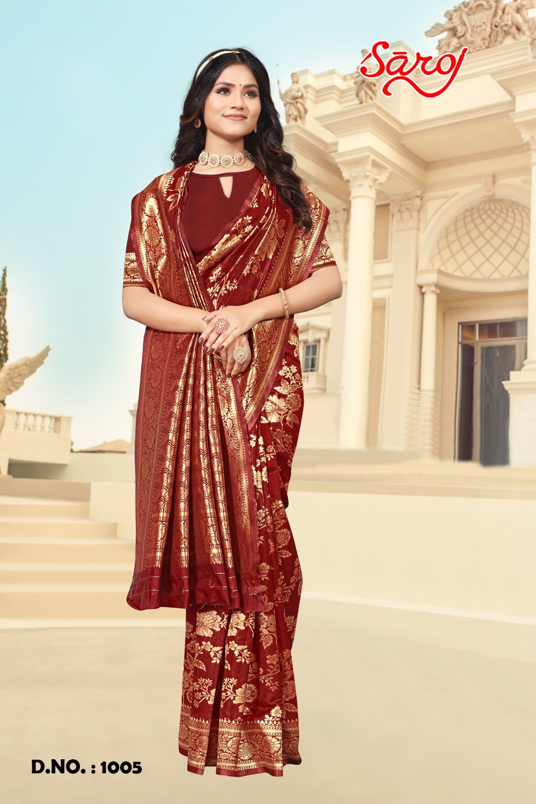 saroj saree kaamya 4 soft silk regal look saree catalog