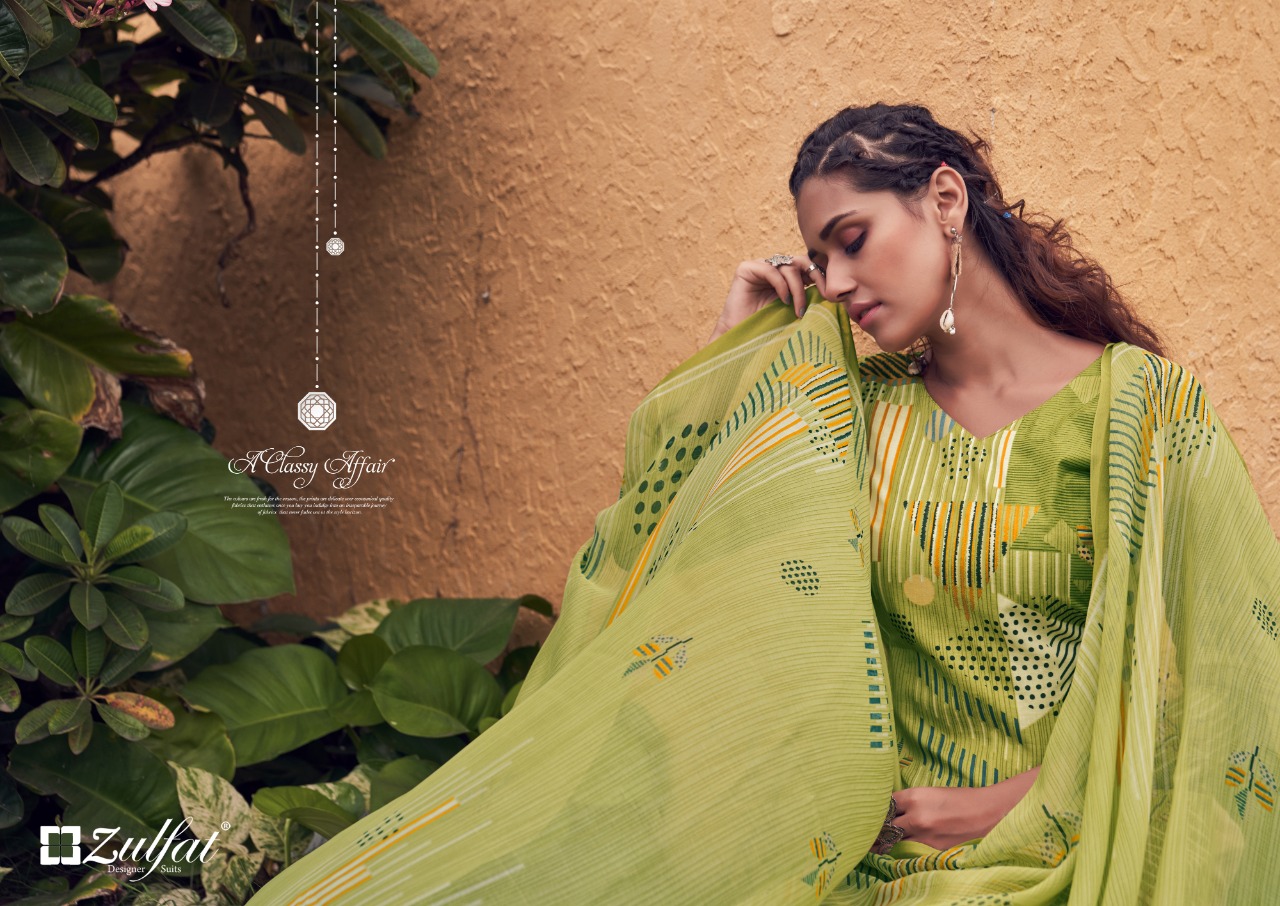 zulfat designer suits sigma cotton catchy look salwar suit catalog