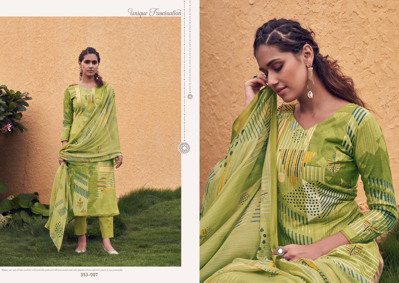 zulfat designer suits sigma cotton catchy look salwar suit catalog