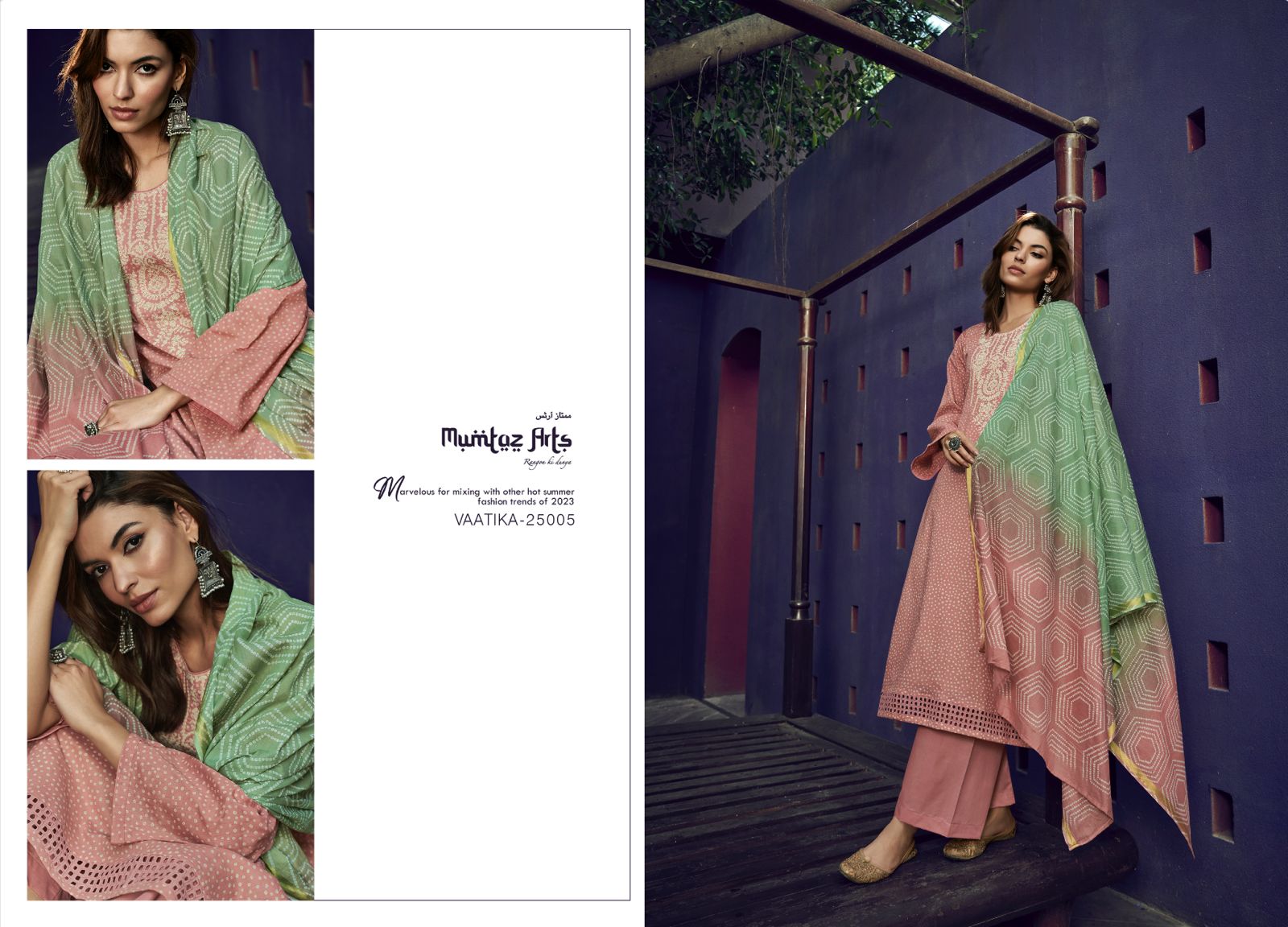 mumtaz art vaatika lawn catchy look salwar suit catalog