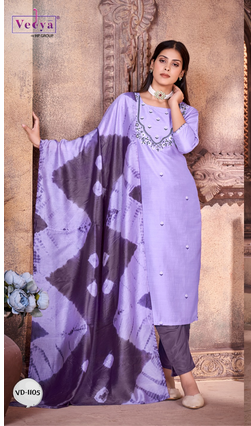 vedya rinaaz chinnon silk new and modern look top bottom with dupatta catalog