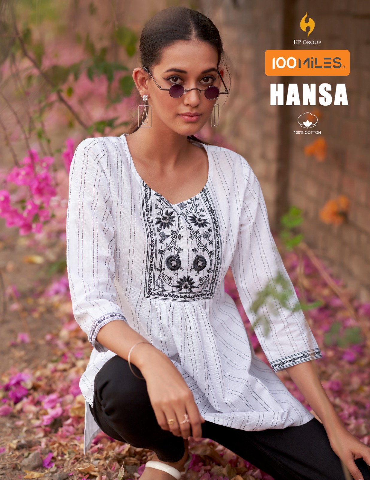 100 Miles hansa cotton decent look tops catalog