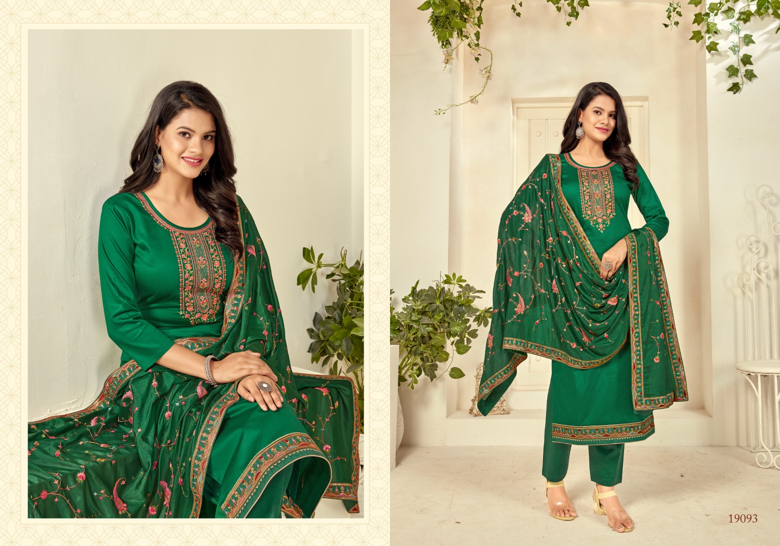 panch ratna shagun vol 2 jam silk attractive look salwar suit catalog