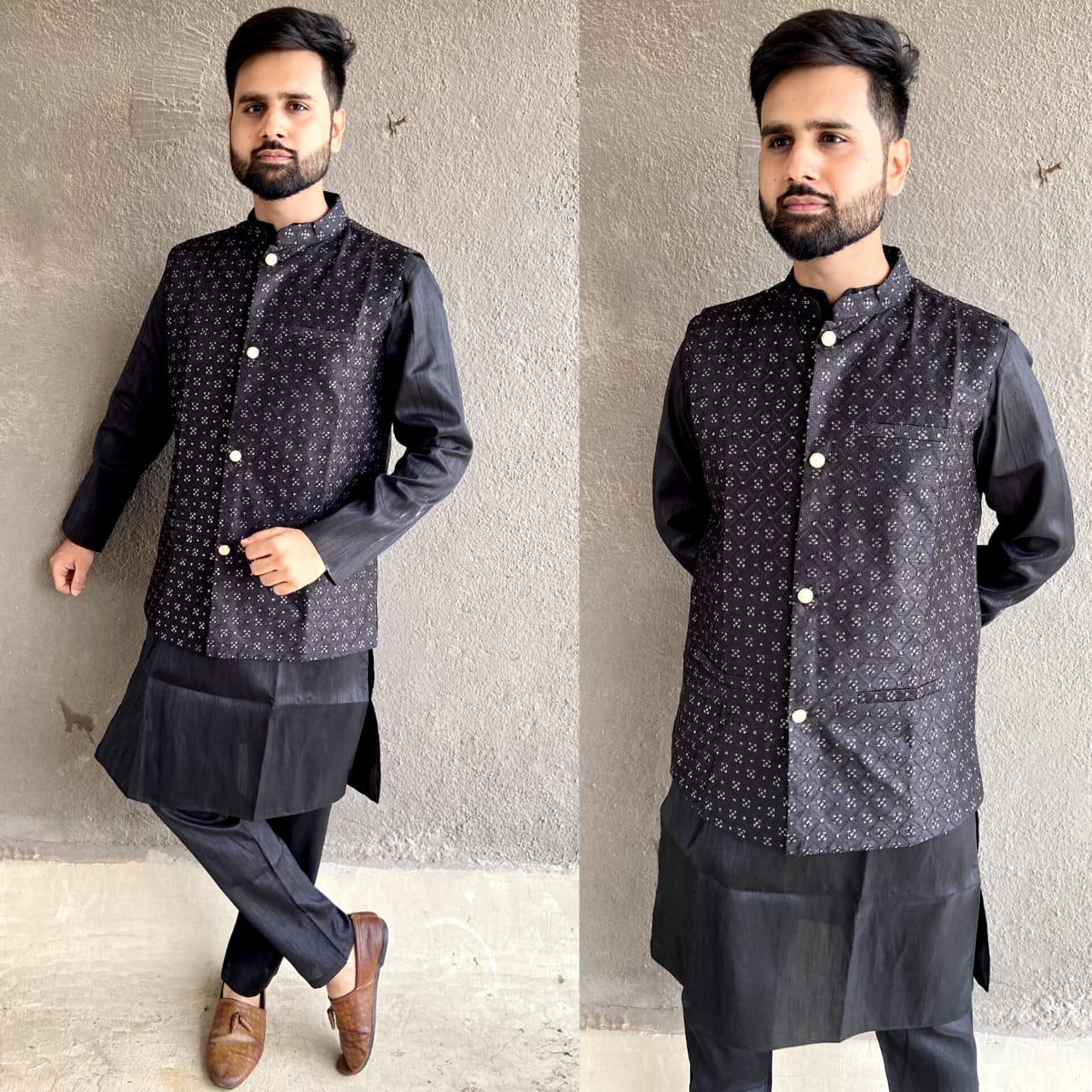banwery fashion manyavar Banglori Silk kurta pant with koti catalog