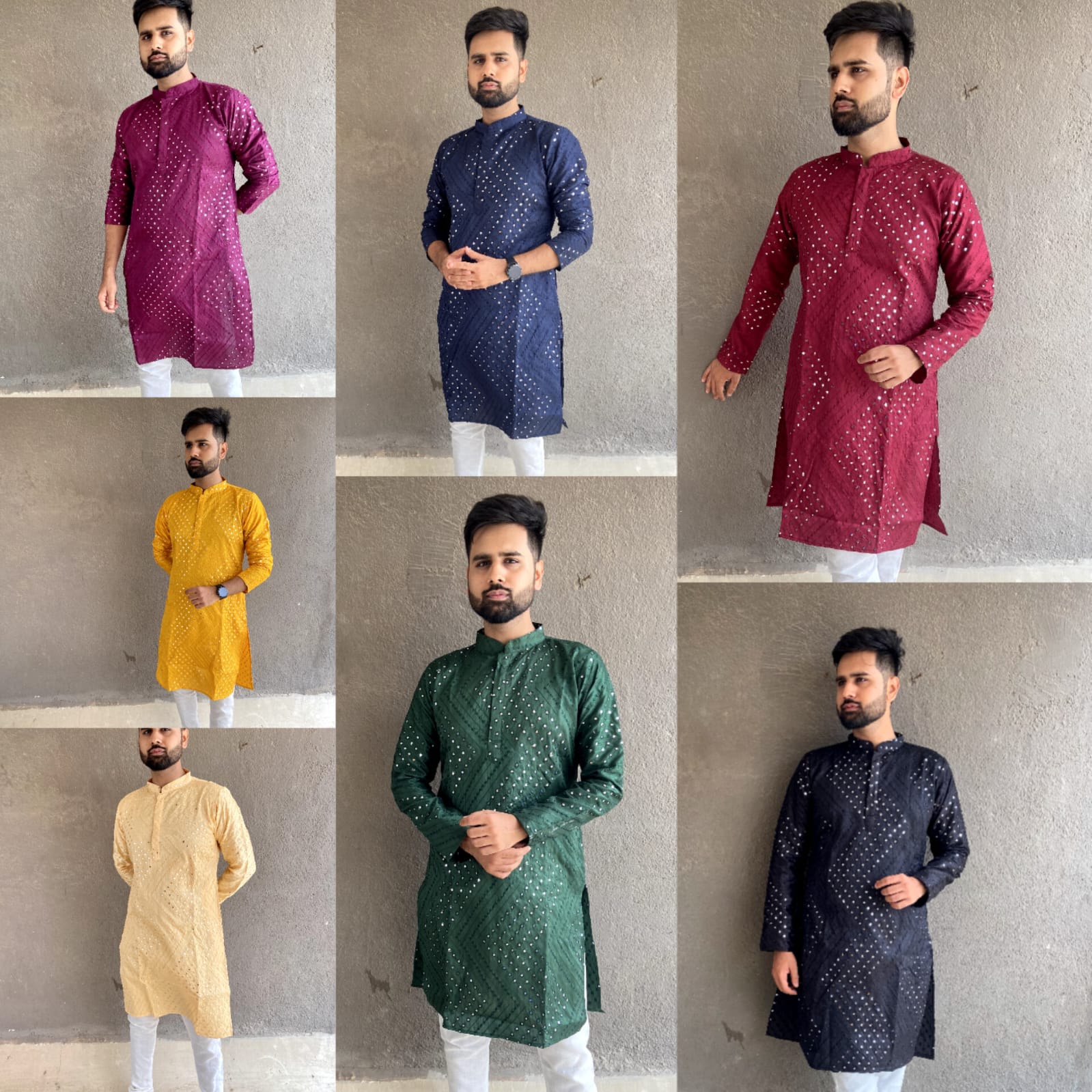 banwrey fashion Desi Boyz Banglori Silk innovative look kurta catalog