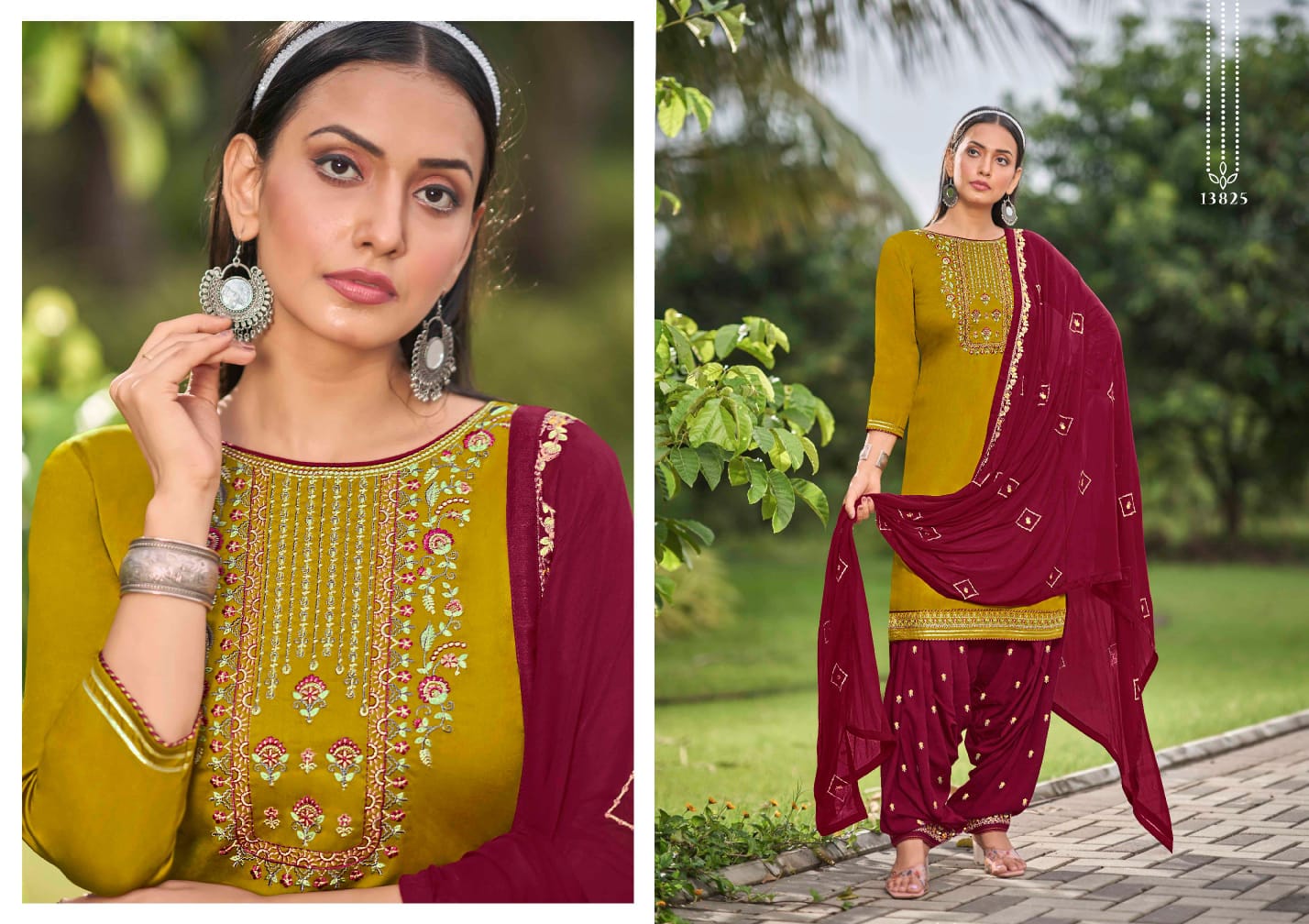 kalaroop by kahree fashion of Patiala Vol 34 jam silk regal look kurti bottom with dupatta catalog