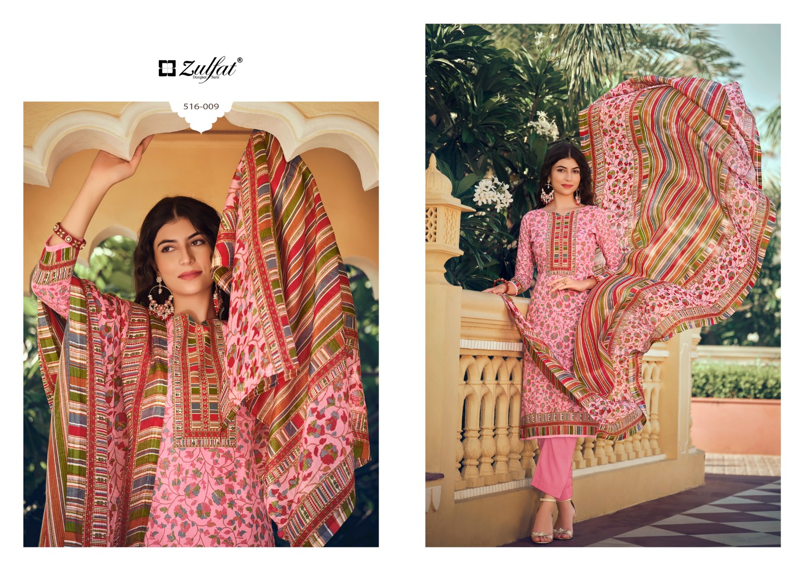 zulfat designer suits meera cotton innovative look salwar suit catalog