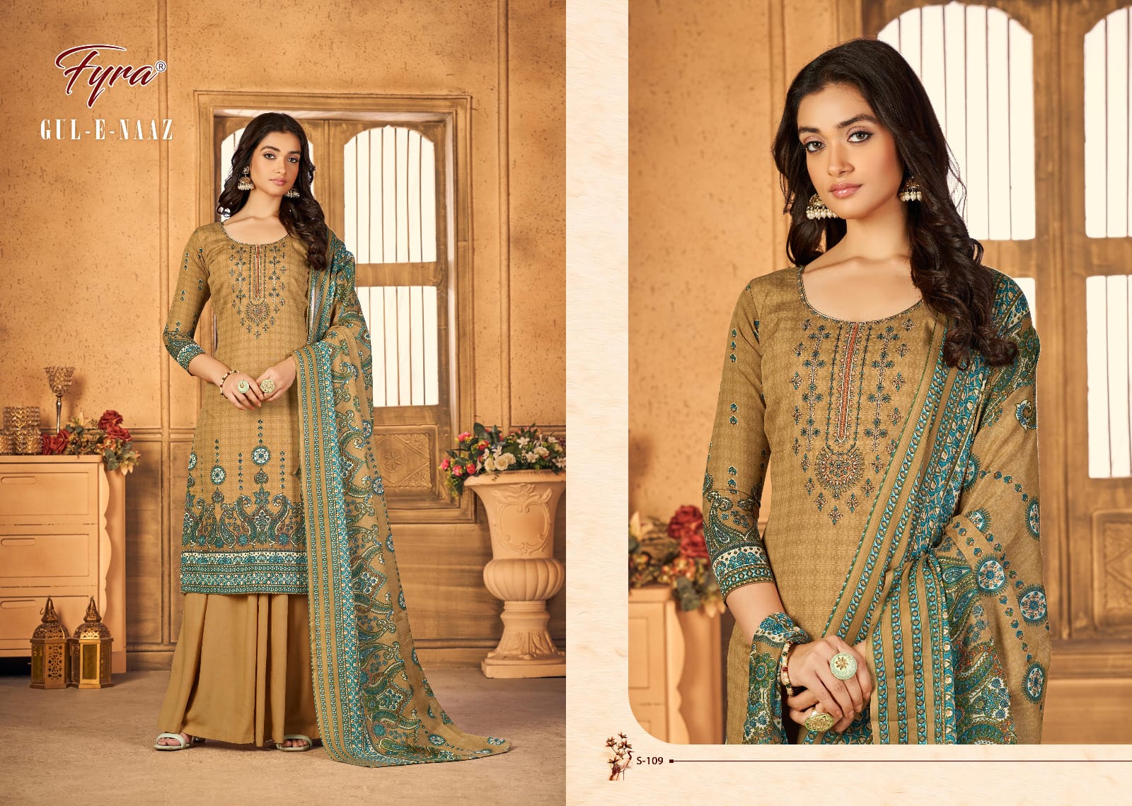 fyra alok suit gul e naaz cotton regal look salwar suit catalog