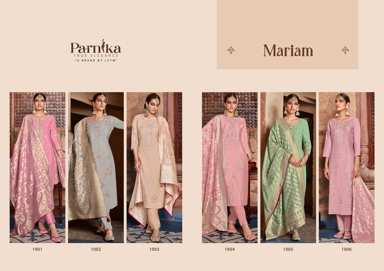lctm overseas mariam roman silk innovative look salwar suit catalog
