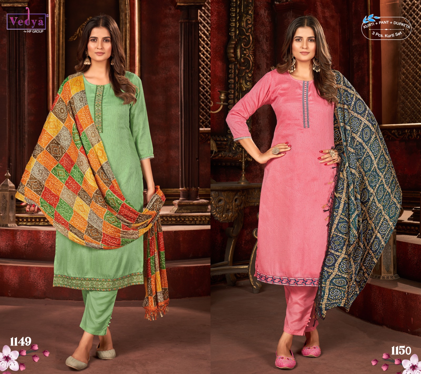vedya nikhaar chinnon silk innovative look   catalog