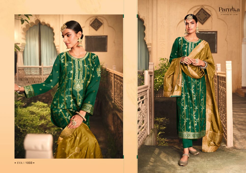 lctm overseas eva monga silk attrective look salwar suit catalog