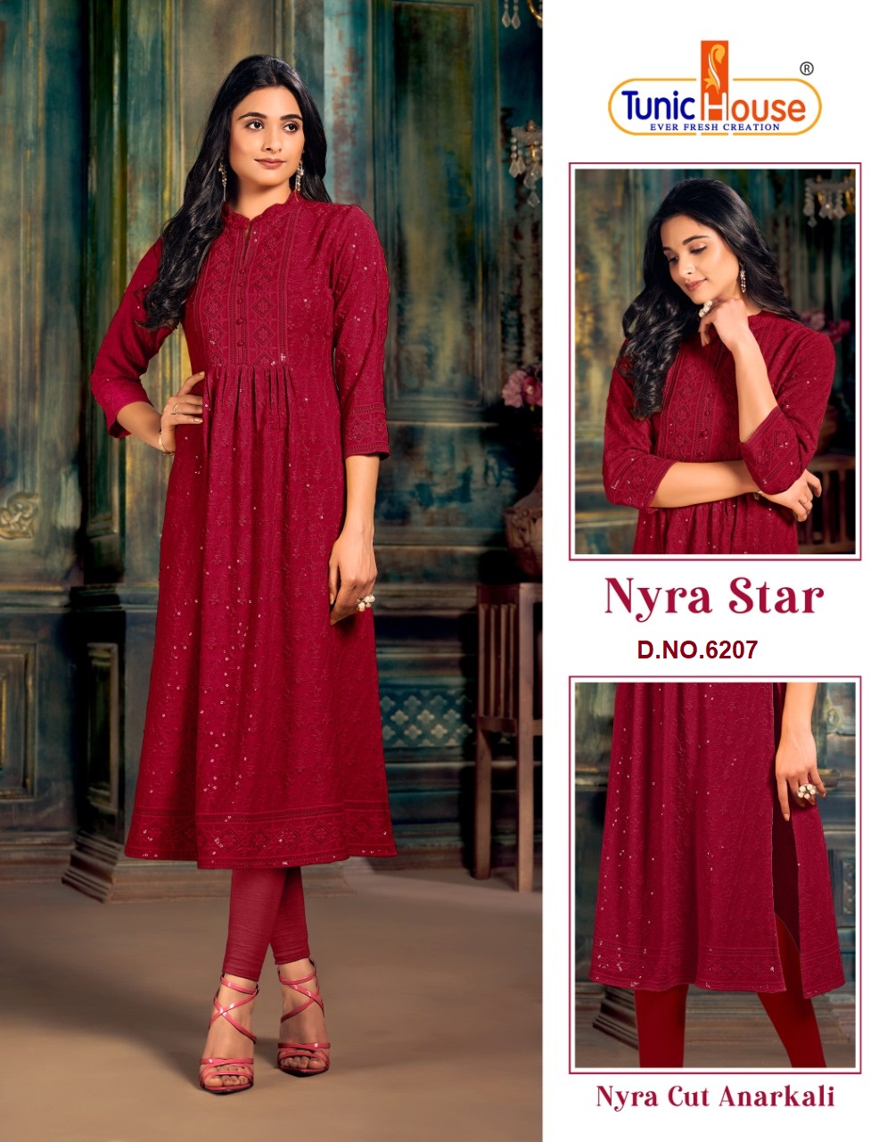 tunic house nyra star viscose rayon exclusive look pant catalog