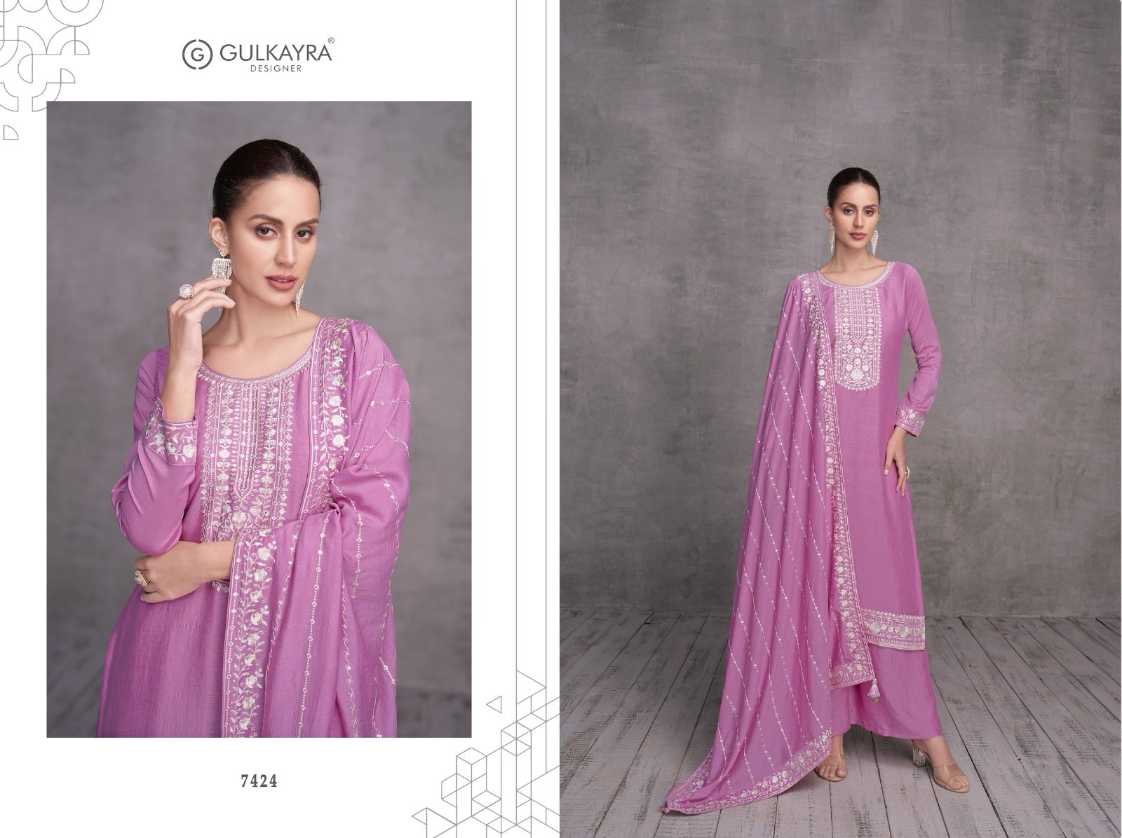 Gulkayra Designer zoya silk innovative look salwar suit catalog