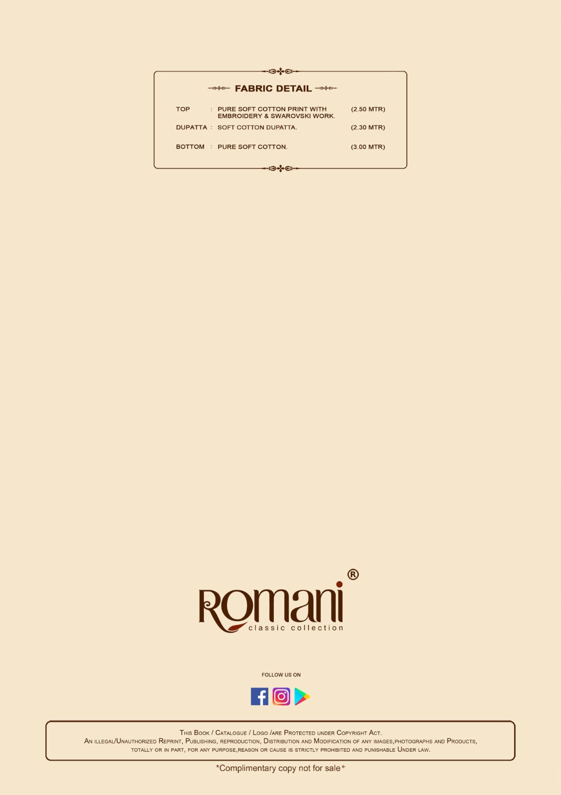 romani mareena vol 16 cotton innvative look salwar suit catalog