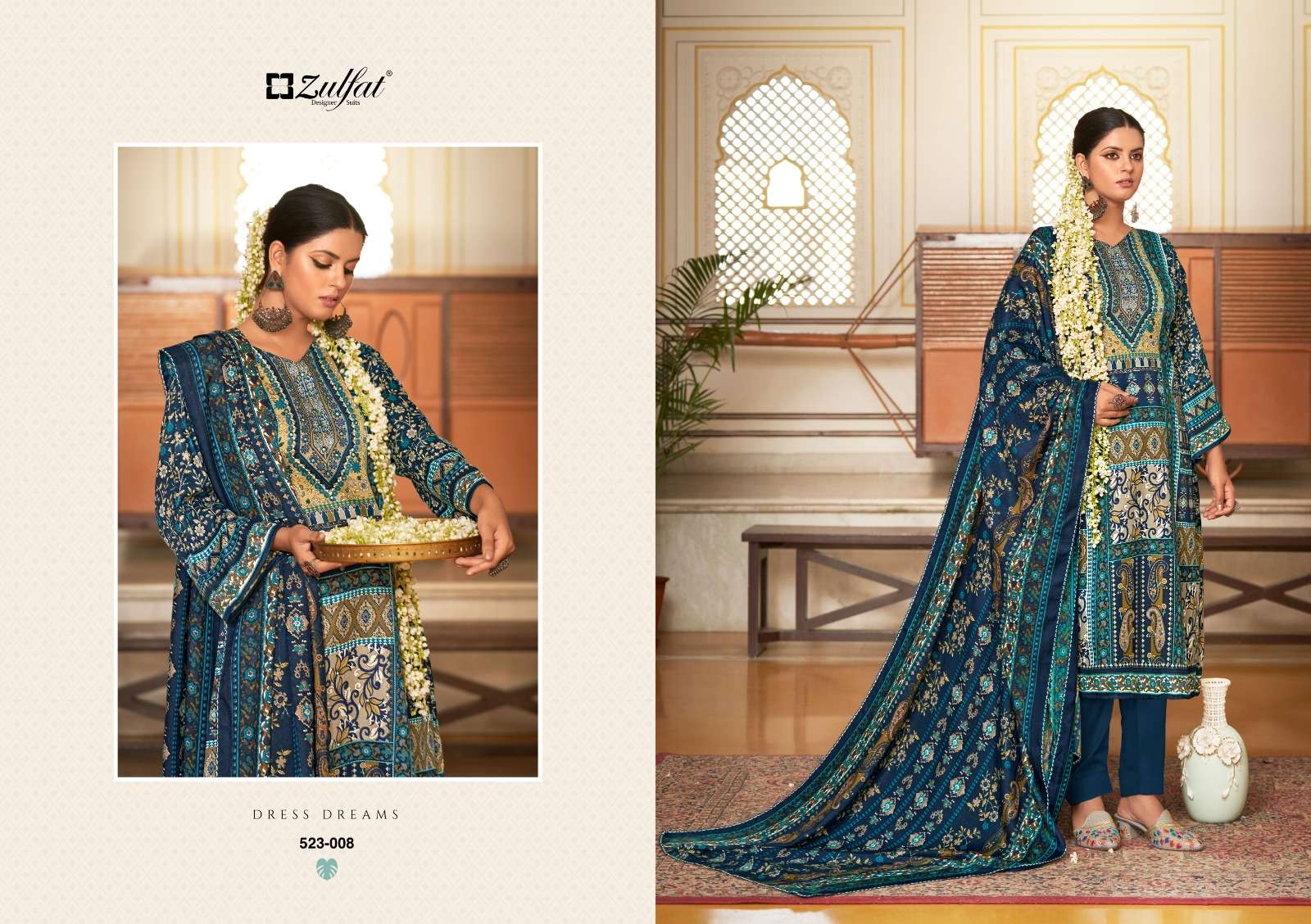 zulfat designer suits wahida woollen pashmina gorgeous look salwar suit catalog