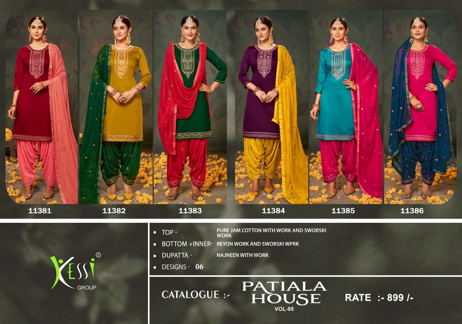 kessi patiala house vol 95 cotton innoavtive look salwar suit catalog