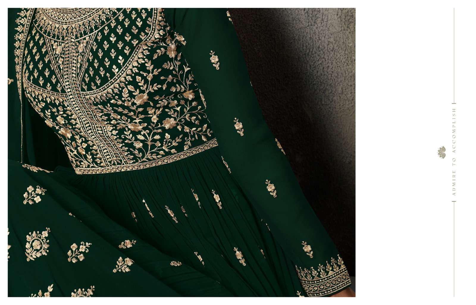 meera trendz sheroz blooming georgette elegant look salwar suit catalog