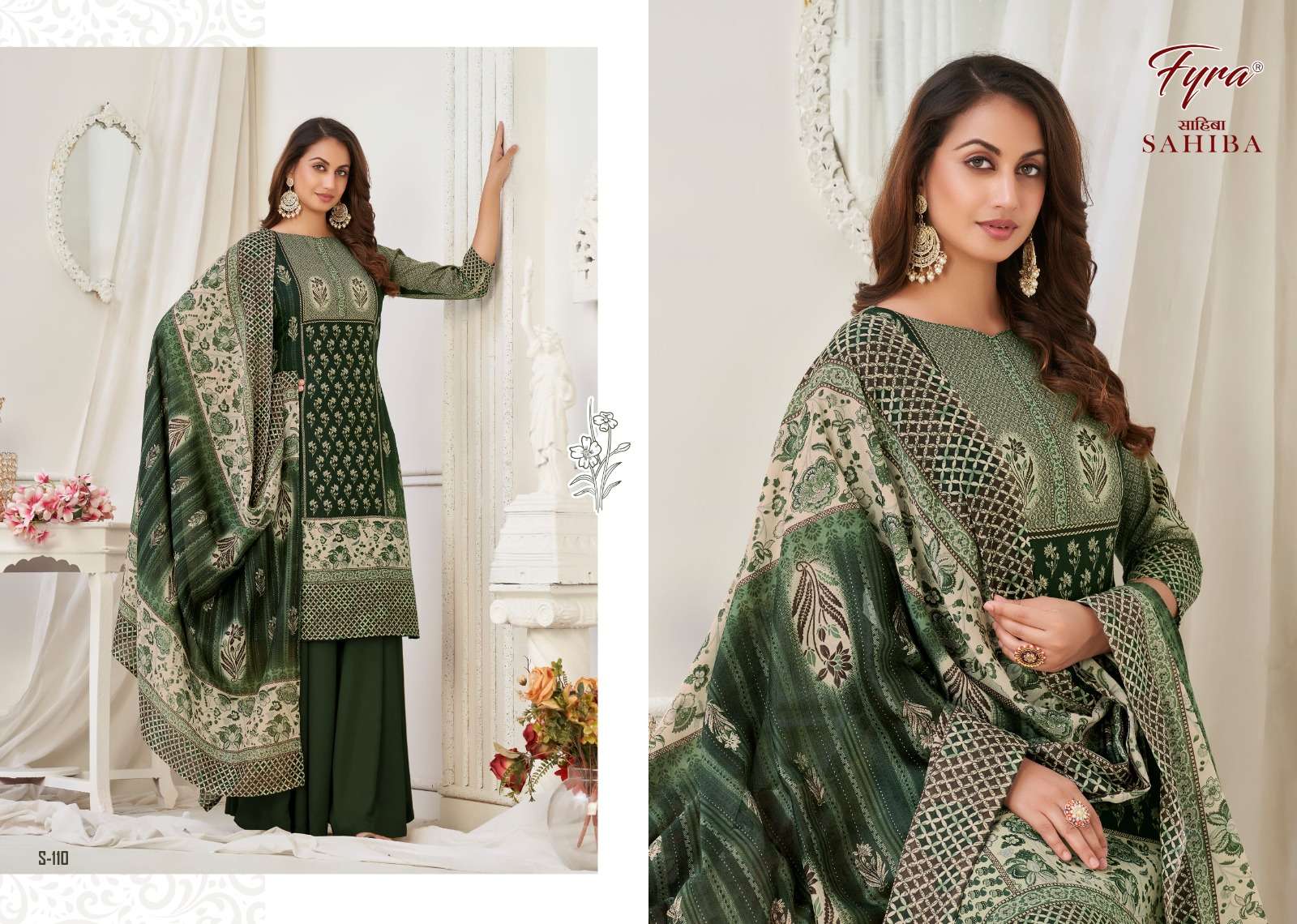 fyra designing alok suit sahiba soft cotton catchy look salwar suit catalog