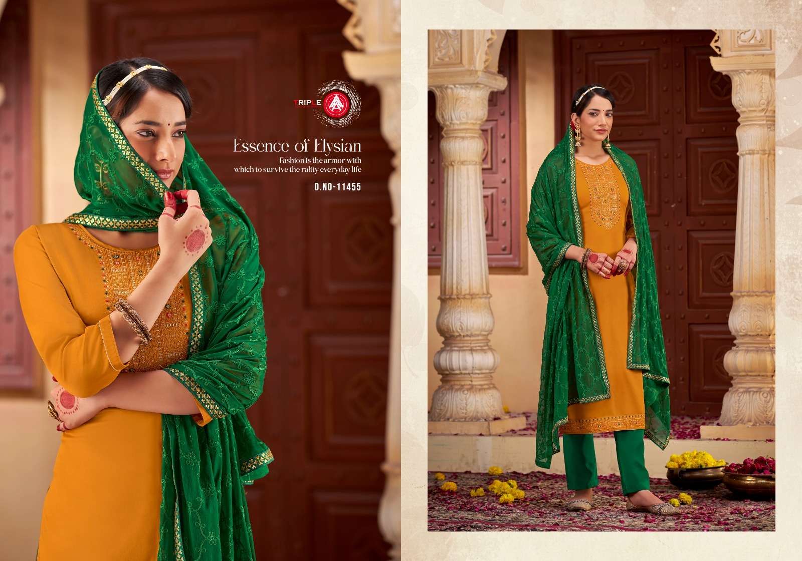 triple aaa noopur jam cotton innovative look salwar suit catalog
