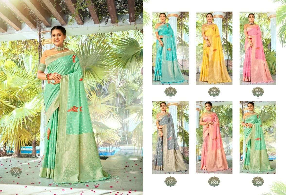 sangam prints bunawat aarti cotton beautiful look saree catalog