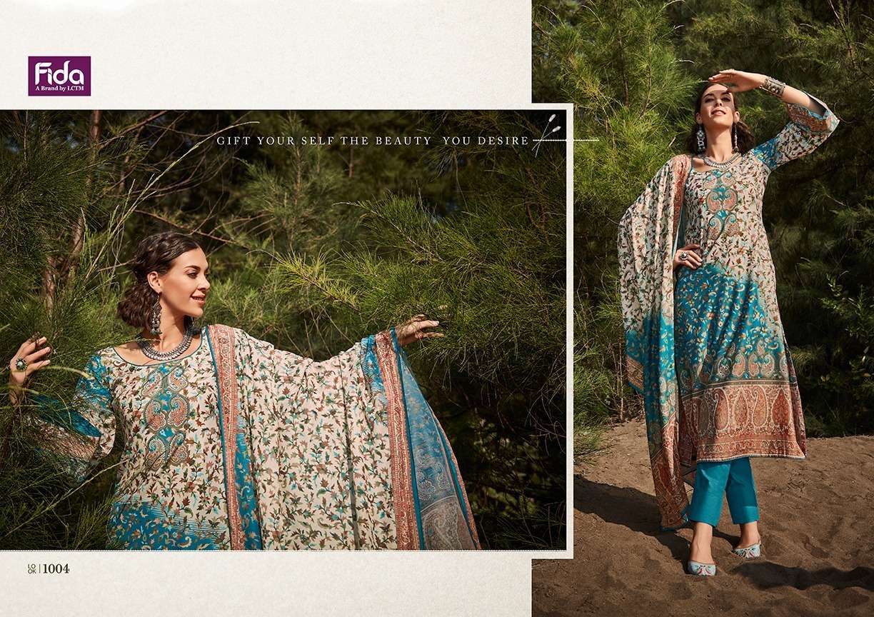 fida digital blended voile cotton innovative look salwar suit catalog