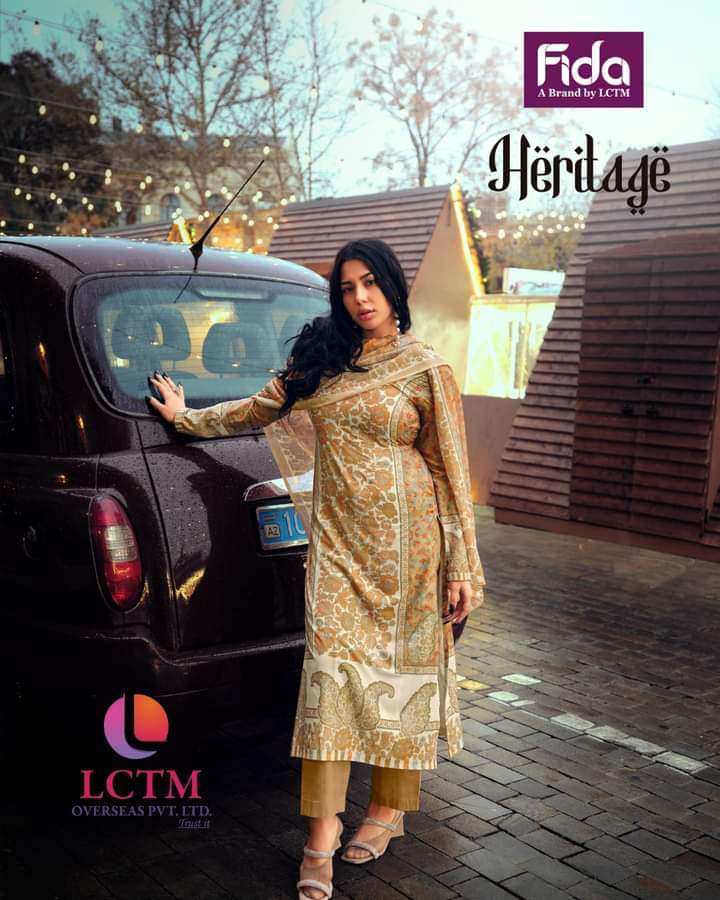 fida heritage voile cotton attractive look salwar suit catalog