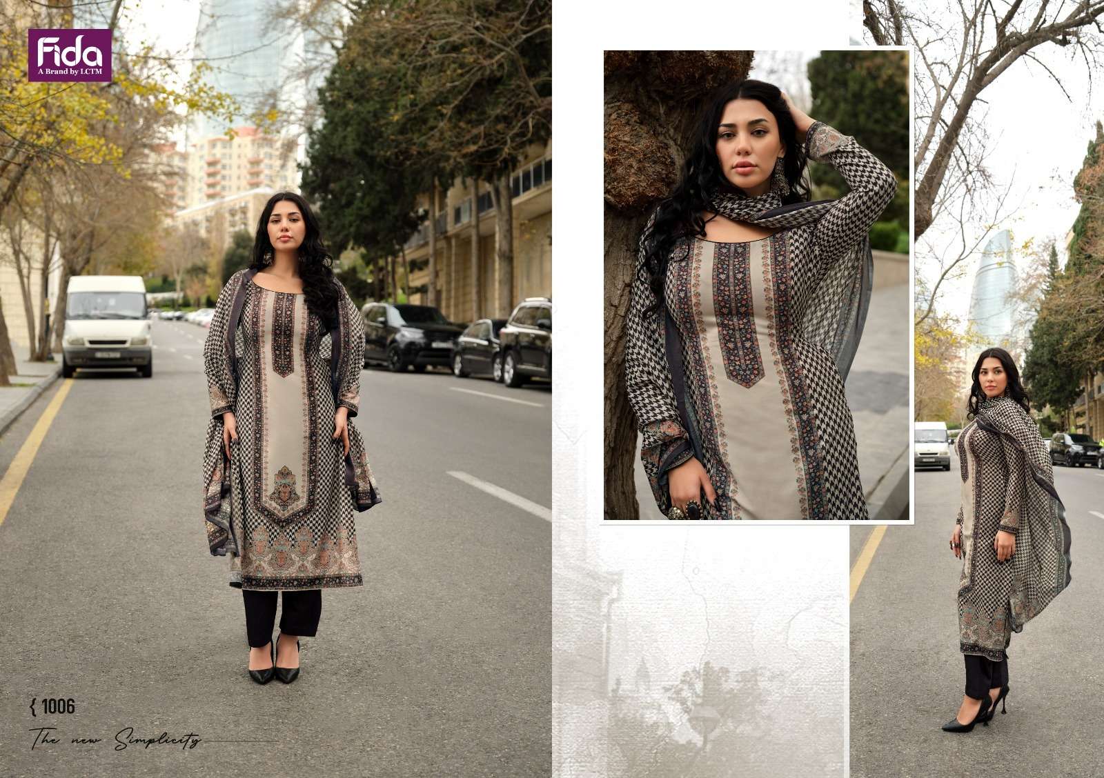 fida nazaare  cotton exclusive print salwar suit catalog