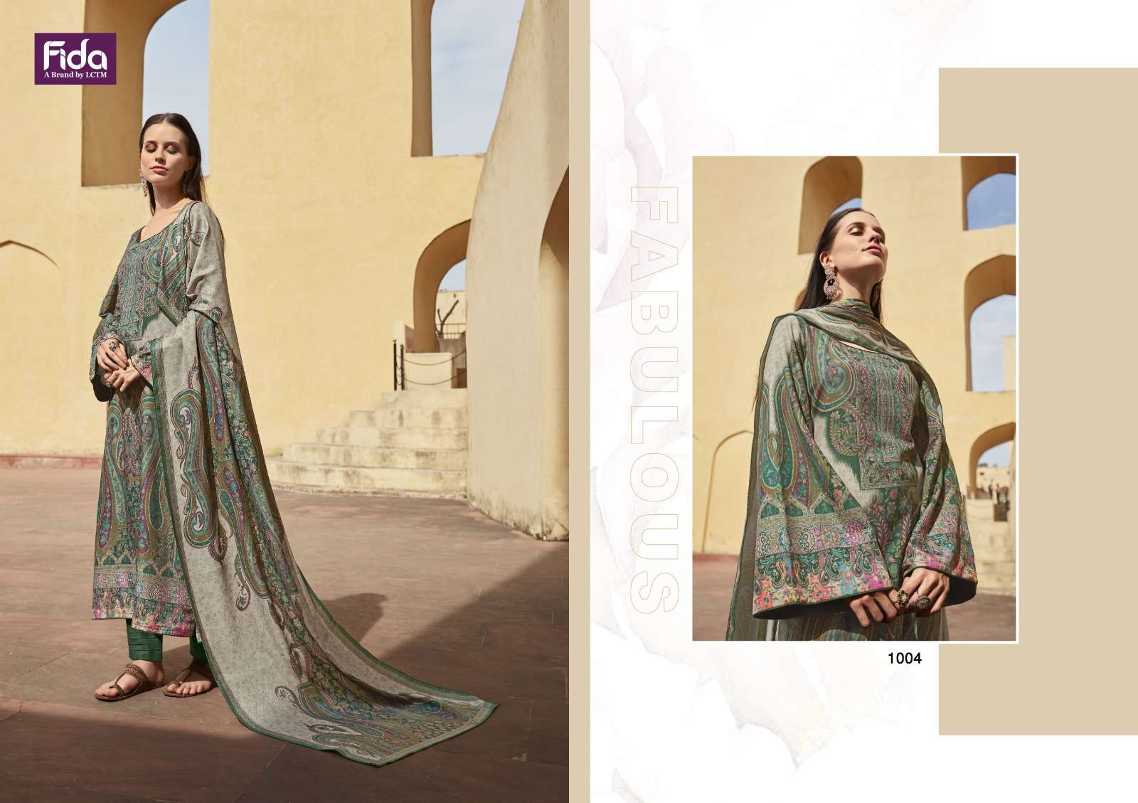 fida samantha digital blende voile cotton elegant salwar suit catalog