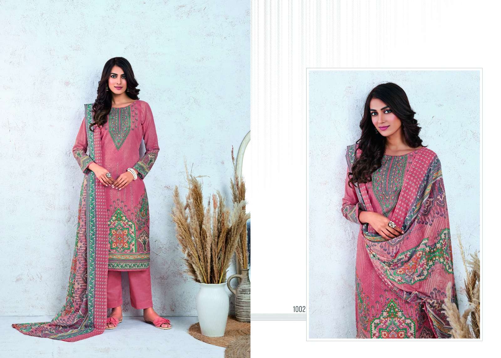 leela zasha cotton regal look salwar suit catalog