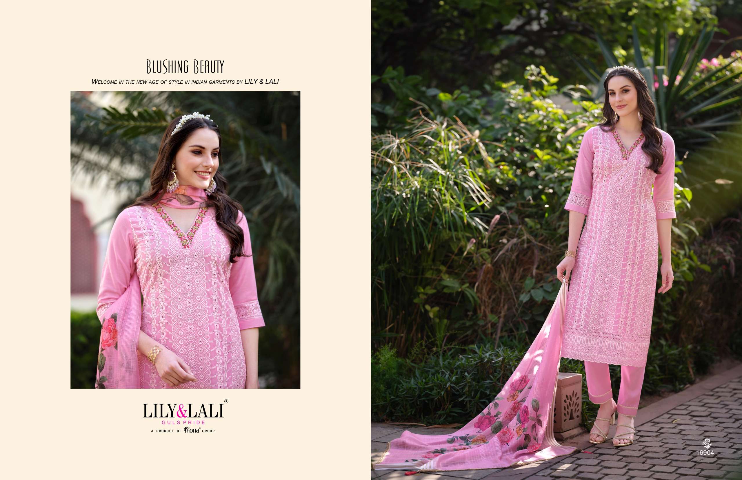 lily and lali cotton carnival 2 cotton decent look kurti  pant with dupatta catalog