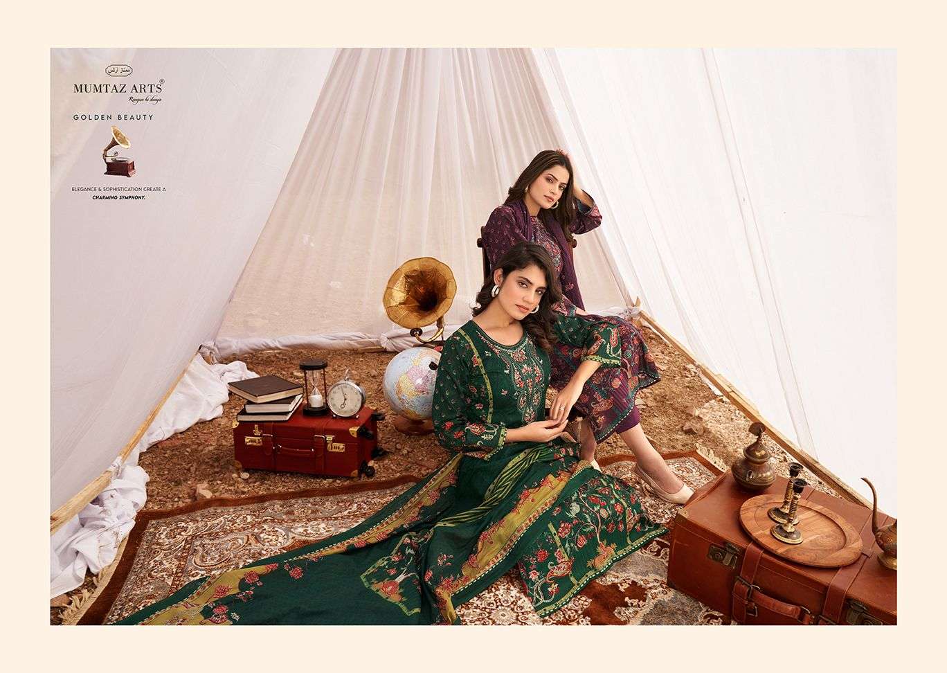 mumtaz art ellna lawn camric decent look salwar suit catalog