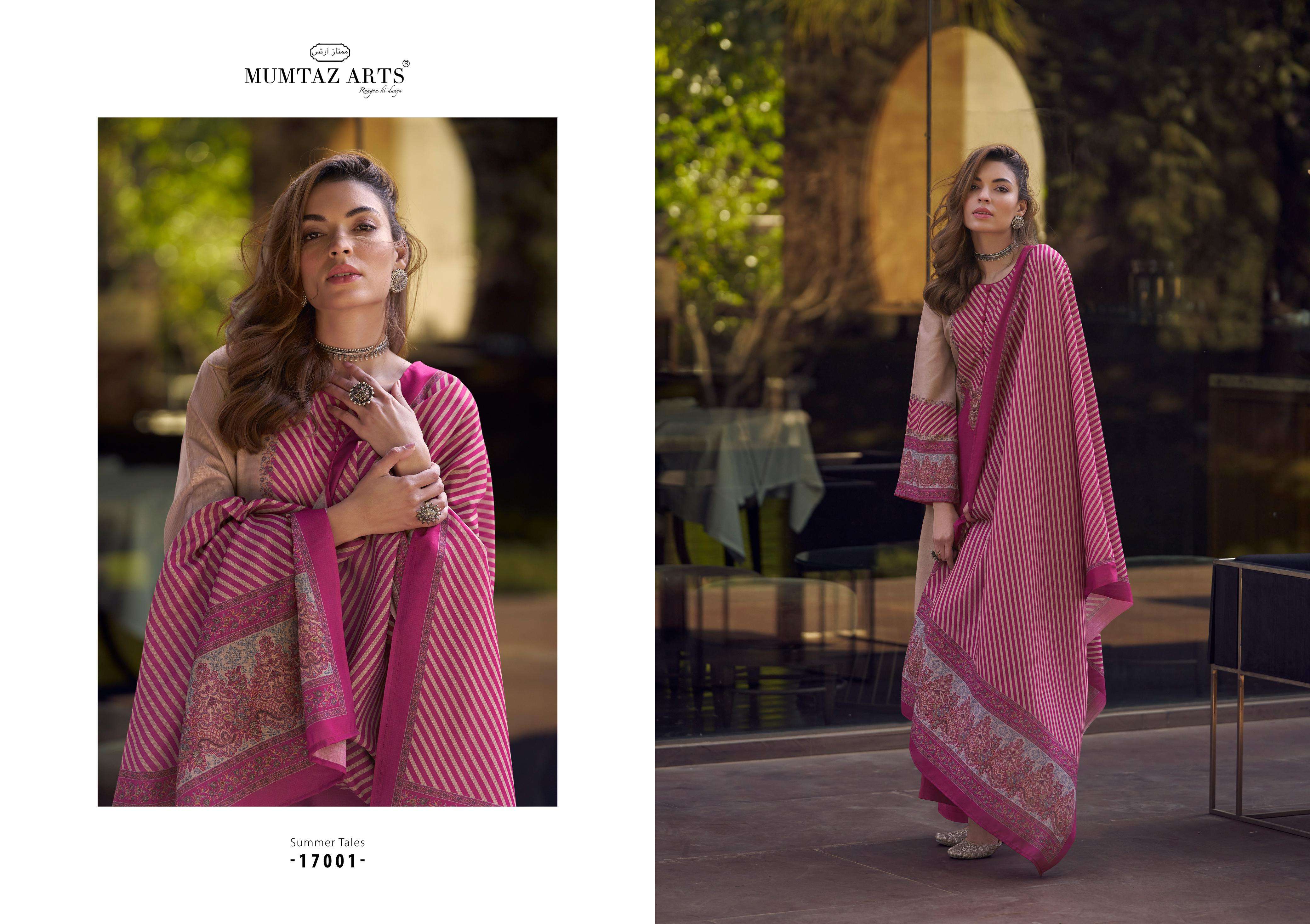mumtaz arts summer tales lawn cotton exclusive print salwar suit catalog