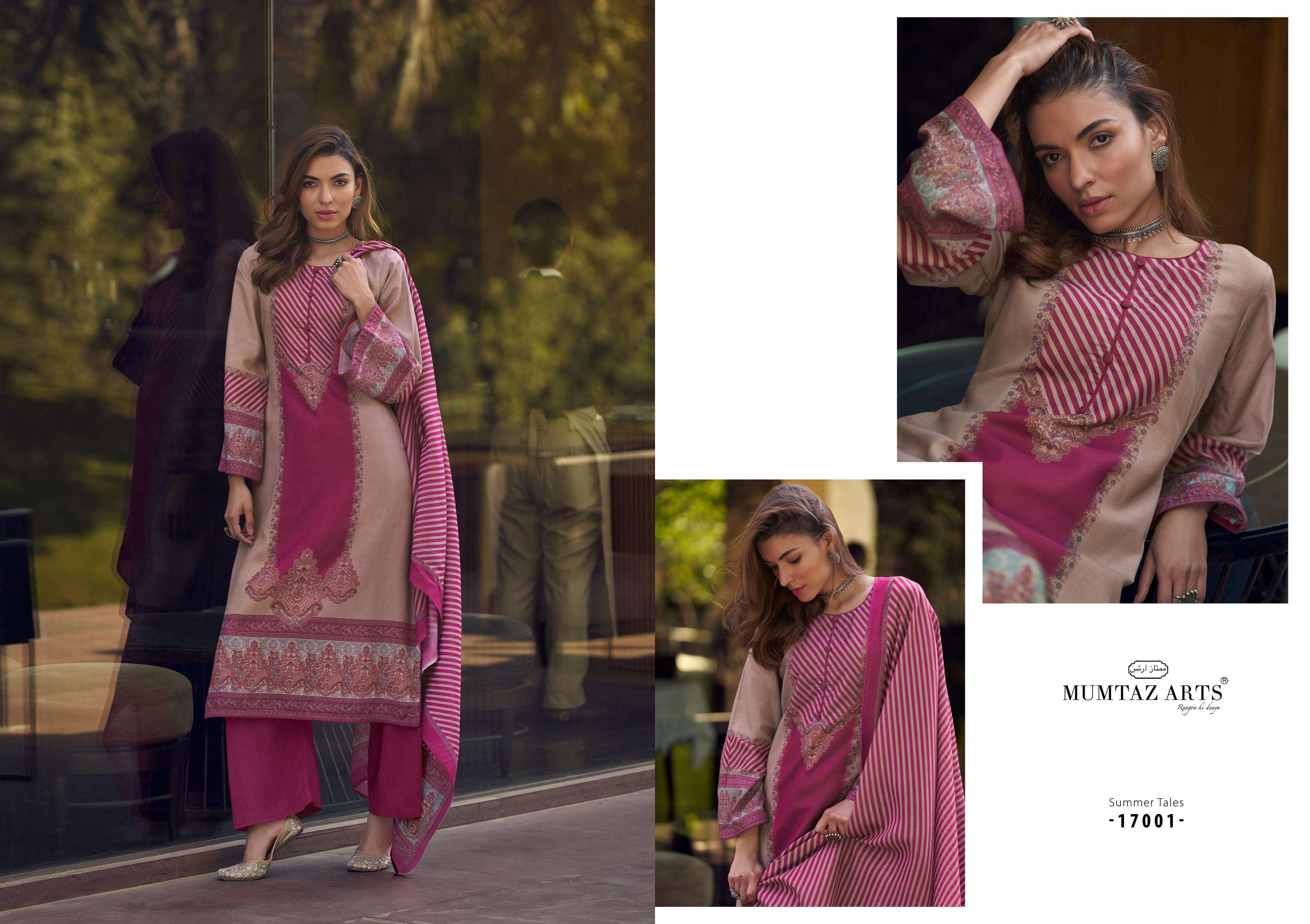 mumtaz arts summer tales lawn cotton exclusive print salwar suit catalog